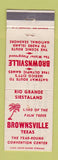Matchbook Cover - Brownsville TX Tourism WEAR