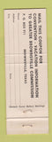 Matchbook Cover - Brownsville TX Tourism WEAR