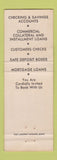 Matchbook Cover - Lakeport National Bank Lakeport NH WEAR