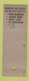Matchbook Cover - General Displays Studios Bridgeport CT