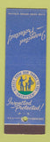 Matchbook Cover - Dairlea Dairy Inspected Protected Milk