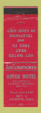 Matchbook Cover - Noegh Motel Atlantic IA