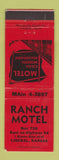 Matchbook Cover - Ranch Motel Liberal KS