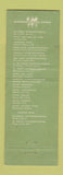 Matchbook Cover - Hotel Tamanaco Caracas Venezuela