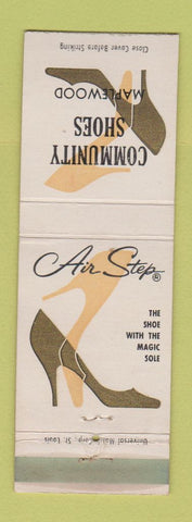 Matchbook Cover - Community Shoes Maplewood Air Step WEAR