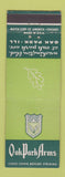 Matchbook Cover - Oak Park Arms Oak Park IL