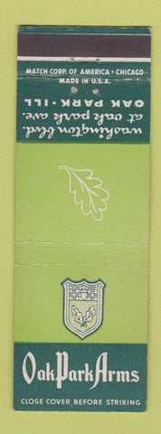 Matchbook Cover - Oak Park Arms Oak Park IL