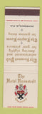 Matchbook Cover - Hotel Roosevelt Jacksonville FL