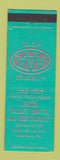 Matchbook Cover - Lehigh Valley Motel Restaurant Allentown PA