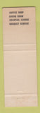 Matchbook Cover - Bangor House Bangor ME