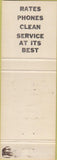 Matchbook Cover - Indian Trails Country Club Beemer NE motel