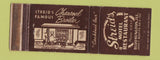 Matchbook Cover - Streid's Restaurant Motel Bloomington IL Route 66 WEAR