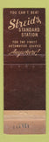 Matchbook Cover - Streid's Restaurant Motel Bloomington IL Route 66 WEAR