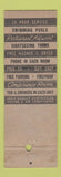Matchbook Cover In Town Motor Hotels Washington DC Chevy Chase Silver Spring MD
