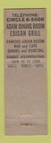 Matchbook Cover - Hotel Edison New York City WEAR