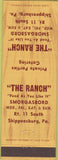 Matchbook Cover - The Ranch Smorgasbord Shippensburg PA