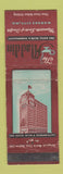 Matchbook Cover - Aladdin Hotel Kansas City MO
