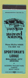 Matchbook Cover - Sportsman's Lodge Bullhead City AZ