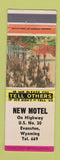 Matchbook Cover - New Motel Evanston WY