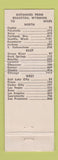 Matchbook Cover - New Motel Evanston WY
