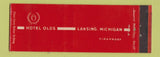 Matchbook Cover - Hotel Olds Lansing MI WEAR Full Length