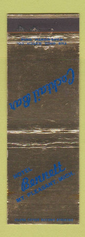 Matchbook Cover - Hotel Bennett Mount Pleasant MI