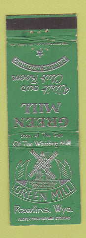 Matchbook Cover - Green Mill Rawlins WY WEAR