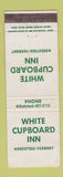 Matchbook Cover - White Cupboard Inn Woodstock VT