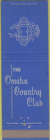Matchbook Cover - Omaha Country Club NE