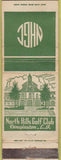 Matchbook Cover - North Hills Golf Club Douglaston LI NY CREASE