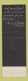 Matchbook Cover - Colonial Hotel York PA