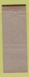 Matchbook Cover - Bridgway Hotel Springfield mA