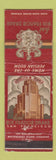 Matchbook Cover - Sir Francis Drake Hotel San Francsico CA WEAR