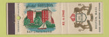 Matchbook Cover - Hotel Shelton Boston MA