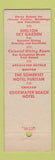 Matchbook Cover - Hotel Shelton Boston MA