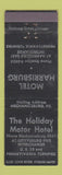 Matchbook Cover - Holiday Motor Hotel Mechanicsburg PA Harrisburg