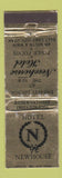 Matchbook Cover - Newhouse Hotel Salt Lake City UT WEAR