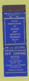 Matchbook Cover - New Lindwood Hotel Old Orchard Beach ME WORN