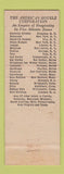 Matchbook Cover - Lafayette Hotel Portland ME