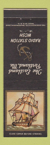 Matchbook Cover - Eastland Hotel Portland ME Radio WCSH
