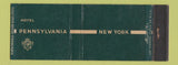 Matchbook Cover - Hotel Pennyslvania New York City