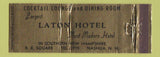 Matchbook Cover - Laton Hotel Nashua NH Full Length