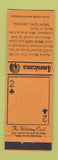 Matchbook Cover - Show Low AZ Perkins Americana ORANGE
