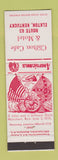 Matchbook Cover - Clifton Cafe Motel Elkton KY Perkins Americana