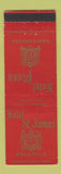 Matchbook Cover - Hotel Plaza St James Knoxville Chattanooga TN