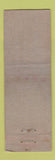 Matchbook Cover - McLure Hotel Wheeling WV WRON