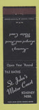Matchbook Cover - St John's Motor Court motel Kearney NE