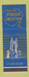 Matchbook Cover - Waldorf Astoria Hotel New York City BLUE
