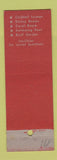 Matchbook Cover - Hotel Sutton New York City