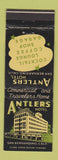 Matchbook Cover - Antlers Hotel San Bernardino CA